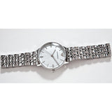 Buy Shop Emporio Armani Classic Quartz Mother of Pearl Dial Silver Steel Strap Watch For Women - AR1602 USA Online