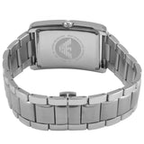 Buy Shop Emporio Armani Classic Analog Black Dial Silver Steel Strap Watch For Men - AR1608 USA Online