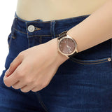 Buy Shop Emporio Armani Classic Quartz Brown Dial Brown Leather Strap Watch For Men - AR1613 USA Online