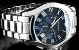 Buy Shop Emporio Armani Classic Blue Dial Silver Steel Strap Watch For Men - AR1635 USA Online