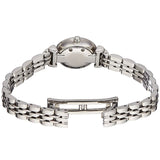 Buy Shop Emporio Armani Gianni T Bar Mother of Pearl Dial Silver Steel Strap Watch For Women - AR1688 USA Online