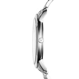 Buy Shop Emporio Armani Classic Quartz Silver Dial Silver Steel Strap Watch For Men - AR1745 USA Online