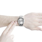 Buy Shop Emporio Armani Classic Quartz Silver Dial Silver Steel Strap Watch For Men - AR1745 USA Online