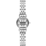 Buy Shop Emporio Armani Classic Gianni T Bar Crystals Pink Dial Silver Steel Strap Watch For Women - AR1781 USA Online