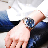 Buy Shop Emporio Armani Classic Navy Blue Dial Stainless Steel Watch For Men - AR1787 USA Online