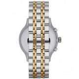 Buy Shop Emporio Armani Classic Blue Dial Two Tone Steel Strap Watch For Men - AR1847 USA Online