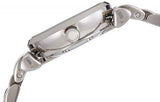 Buy Shop Emporio Armani Gianni T Bar Quartz Silver Dial Silver Steel Strap Watch For Women - AR1935 USA Online
