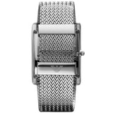Buy Shop Emporio Armani Classic Black Dial Silver Mesh Bracelet Watch For Women - AR2013 USA Online