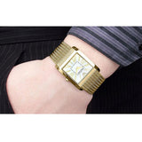 Buy Shop Emporio Armani Mother of Pearl Dial Gold Mesh Bracelet Watch For Men - AR2016 USA Online