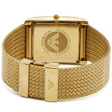 Buy Shop Emporio Armani Mother of Pearl Dial Gold Mesh Bracelet Watch For Men - AR2016 USA Online