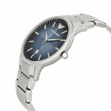 Buy Shop Emporio Armani Renato Blue Dial Silver Steel Strap Watch For Men - AR2472 USA Online