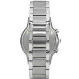 Buy Shop Emporio Armani Renato Chronograph Blue Dial Silver Steel Strap Watch For Men - AR2486 USA Online