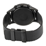 Buy Shop Emporio Armani Renato Chronograph Black Dial Black Mesh Bracelet Watch For Men - AR2498 USA Online