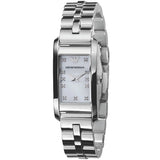 Buy Shop Emporio Armani Donna Mother Of Pearl White Dial Silver Steel Strap Watch for Women - AR3167 USA Online