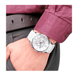 Buy Shop Emporio Armani Sport Chronograph White Dial White Silicone Strap Watch For Men - AR5859 USA Online