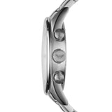 Buy Shop Emporio Armani Sportivo Chronograph Silver Dial Silver Steel Strap Watch For Men - AR5963 USA Online