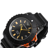 Buy Shop Emporio Armani Sportivo Quartz Black Dial Black Silicone Strap Watch For Men - AR5969 USA Online
