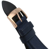 Buy Shop Emporio Armani Meccanico Automatic Blue Dial Blue Leather Strap Watch For Men - AR60050 USA Online