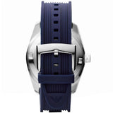 Buy Shop Emporio Armani Sportivo Chronograph Quartz Blue Dial Blue Rubber Strap Watch For Men - AR6045 USA Online