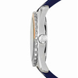 Buy Shop Emporio Armani Sportivo Chronograph Quartz Blue Dial Blue Rubber Strap Watch For Men - AR6045 USA Online