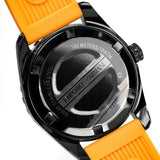 Buy Shop Emporio Armani Sportivo Quartz Black Dial Orange Rubber Strap Watch For Men - AR6046 USA Online