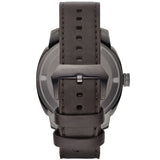 Buy Shop Emporio Armani Delta Chronograph Brown Dial Brown Leather Strap Dial Watch For Men - AR6055 USA Online