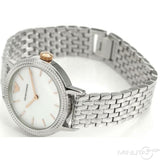 Buy Shop Emporio Armani Interchangeable Analog Mother of Pearl Dial Silver Steel Strap Watch For Women - AR80020 USA Online