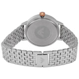 Buy Shop Emporio Armani Interchangeable Analog Mother of Pearl Dial Silver Steel Strap Watch For Women - AR80020 USA Online