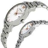 Buy Shop Emporio Armani Quartz White Dial Silver Steel Strap Watch For Men - AR90000 USA Online