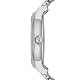 Buy Shop Emporio Armani Quartz White Dial Silver Steel Strap Watch For Men - AR90000 USA Online