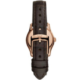 Buy Shop Emporio Armani Classic White Dial Brown Leather Strap Watch For Men - AR9035 USA Online