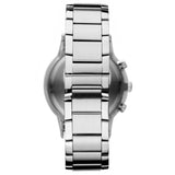 Buy Shop Emporio Armani Renato Chronograph Blue Dial Silver Steel Strap Watch For Men - AR11164 USA Online