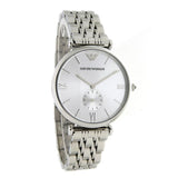 Buy Shop Emporio Armani Classic Silver Dial Silver Steel Strap Watch For Men - AR1819 USA Online