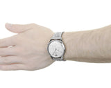 Buy Shop Emporio Armani Classic Chronograph Silver Dial Silver Steel Strap Watch For Men - AR1879 USA Online