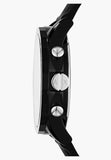 Buy Shop Armani Exchange Outerbanks Chronograph Black Dial Black Silicone Strap Watch For Men - AX1326 USA Online