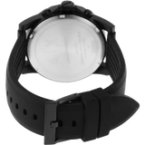 Buy Shop Armani Exchange Outerbanks Chronograph Black Dial Black Silicone Strap Watch For Men - AX1343 USA Online