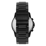 Buy Shop Armani Exchange Banks Chronograph Black Dial Black Steel Strap Watch For Men - AX1722 USA Online
