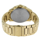 Buy Shop Armani Exchange Banks Chronograph Black Dial Gold Steel Strap Watch For Men - AX1721 USA Online