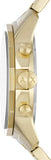 Buy Shop Armani Exchange Banks Chronograph Black Dial Gold Steel Strap Watch For Men - AX1721 USA Online