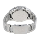 Buy Shop Armani Exchange Banks Chronograph Black Dial Silver Steel Strap Watch For Men - AX1720 USA Online