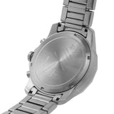 Buy Shop Armani Exchange Banks Chronograph Black Dial Silver Steel Strap Watch For Men - AX1720 USA Online