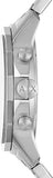 Buy Shop Armani Exchange Banks Chronograph Black Dial Silver Steel Strap Watch For Men - AX1720 USA Online