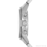Buy Shop Armani Exchange Banks Chronograph Black Dial Silver Steel Strap Watch For Men - AX1720 USA Online