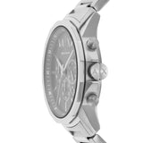 Buy Shop Armani Exchange Banks Chronograph Black Dial Silver Steel Strap Watch For Men - AX1720 USA Online