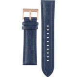 Buy Shop Armani Exchange Banks Chronograph Blue Dial Blue Leather Strap Watch For Men - AX1723 USA Online
