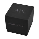 Buy Shop Armani Exchange Banks Chronograph Blue Dial Grey Steel Strap Watch For Men - AX1731 USA Online
