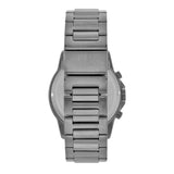 Buy Shop Armani Exchange Banks Chronograph Blue Dial Grey Steel Strap Watch For Men - AX1731 USA Online