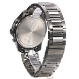 Buy Shop Armani Exchange Banks Chronograph Blue Dial Grey Steel Strap Watch For Men - AX1731 USA Online