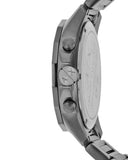 Buy Shop Armani Exchange Banks Chronograph Blue Dial Grey Steel Strap Watch For Men - AX1731 USA Online