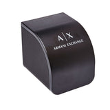 Buy Shop Armani Exchange Banks Chronograph Green Dial Green Leather Strap Watch For Men - AX1725 USA Online